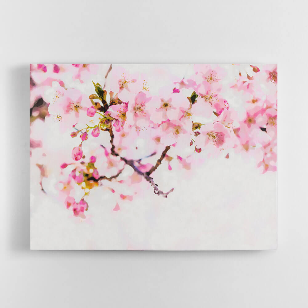 Décoration murale Zen: Cherry Blossoms II - Oriental - Tableaux